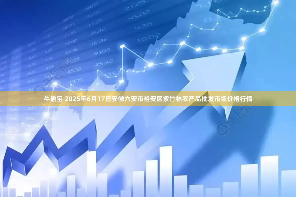 牛盈宝 2025年6月17日安徽六安市裕安区紫竹林农产品批发市场价格行情