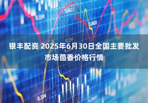 银丰配资 2025年6月30日全国主要批发市场茴香价格行情