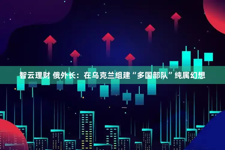 智云理财 俄外长：在乌克兰组建“多国部队”纯属幻想